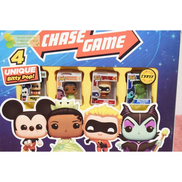 Funko Bitty Pop! Chase Game: Disney Maleficent Chase Limited Edition - Picture 2 of 7